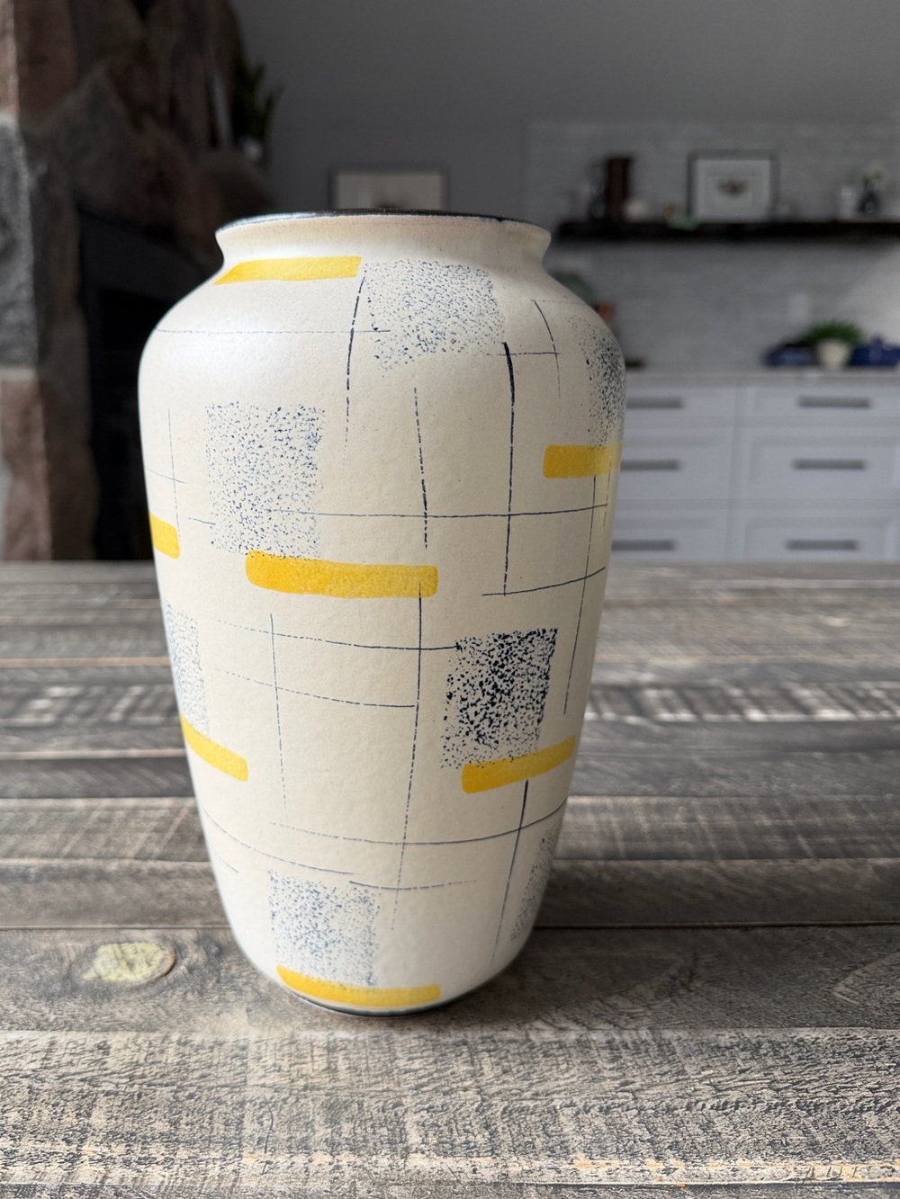 Vintage West German MCM Ceramic Vase